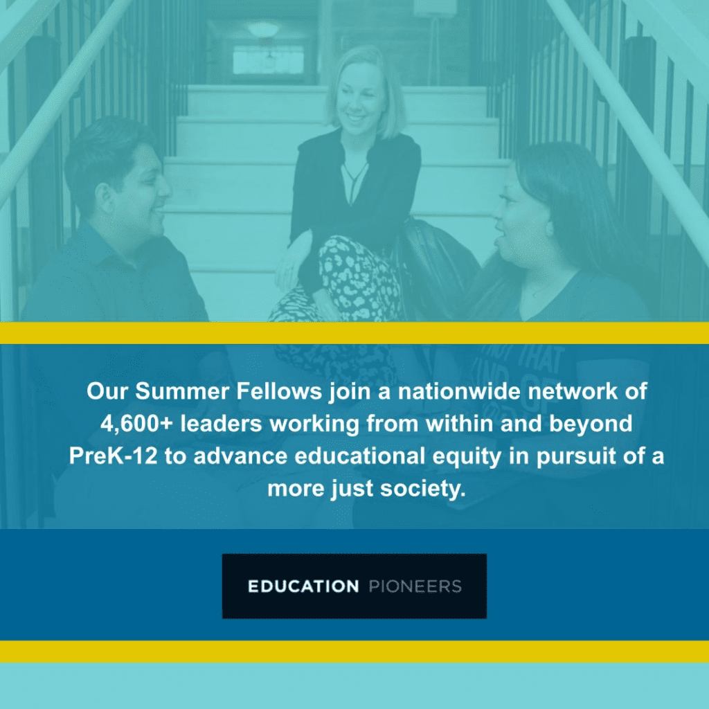 Become A Fellow - Education Pioneers